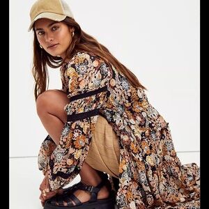 Free People Cassis Maxi Dress Duster